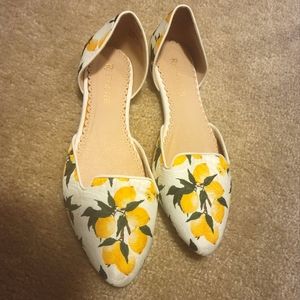 Restricted Lemon Slip-on d'Orsay